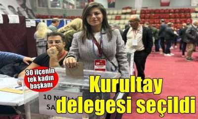 30 İLÇENİN TEK KADIN BAŞKANI OLAN İPEK ONBAŞIOĞLU KURULTAY DELEGESİ SEÇİLDİ