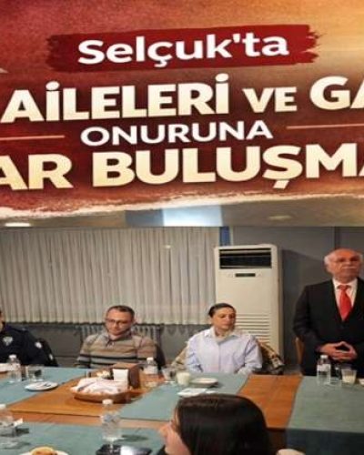 Selçuk’ta Şehit Aileleri ve Gaziler Onuruna İftar Programı