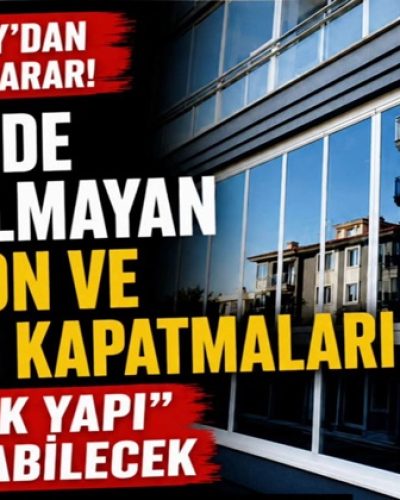 Yargıtay’dan Balkon ve Teras Kararı: Projede Yer Almayan Kapatmalar “Kaçak Yapı” Sayılabilecek