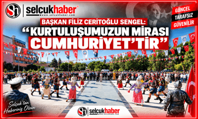BAŞKAN FİLİZ CERİTOĞLU SENGEL: “KURTULUŞUMUZUN MİRASI CUMHURİYET’TİR”