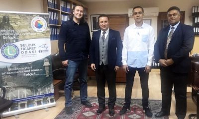 Selçuk Artemis Gençlik Spor Kulübünden Ticaret Odası Başkanına Ziyaret