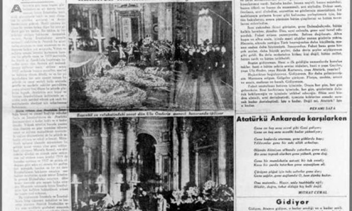 Atatürk’ün cenazesinde çekilmiş fotoğraflar