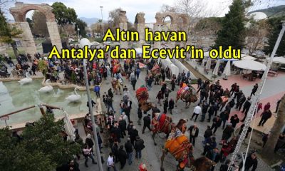 Yağmur altında Altın Havan Yarışması