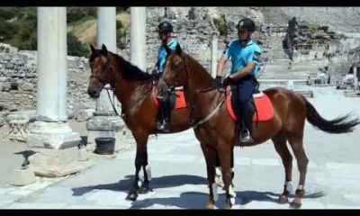 Atlı Jandarmalar Efes’te Göreve Başladı