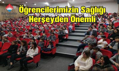 Öğrencilerimizin Sağlığı Herşeyden Önemli
