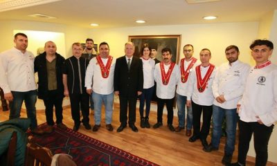 Aşçılardan Başkan Bakıcı’ya ziyaret