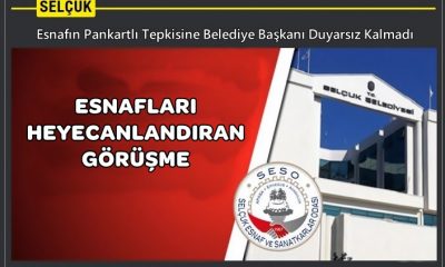 Esnafın Pankartlı Tepkisine Belediye Başkanı Duyarsız Kalmadı