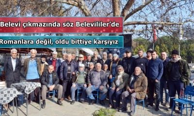 Belevi çıkmazında söz Belevililer’de; “Romanlara değil, oldu bittiye karşıyız”