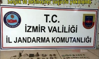 Selçuk’ta defineciler suçüstü yakalandı
