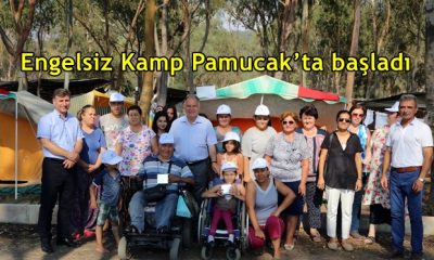 Engelsiz Kamp Pamucak’ta başladı