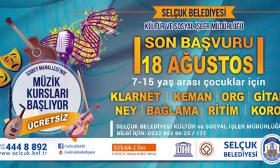 Müzik kursları başlıyor