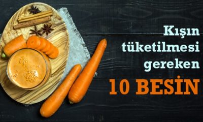 Kış mevsiminde mutlaka tüketilmesi gereken 10 besin!