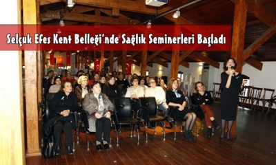 Selçuk Efes Kent Belleği’nde Sağlık Seminerleri Başladı