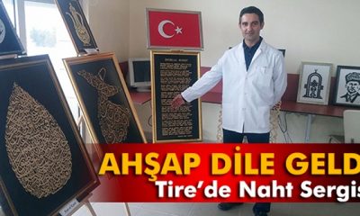 Laborant, hastanede “naht” sergisi açtı