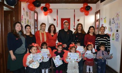 Minik Öğrencilerin Sertifika Heyecanı