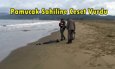 Pamucak Sahiline Ceset Vurdu