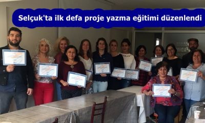 Selçuk’ta ilk defa proje yazma eğitimi düzenlendi