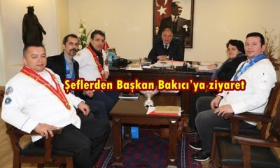 Şeflerden Başkan Bakıcı’ya ziyaret