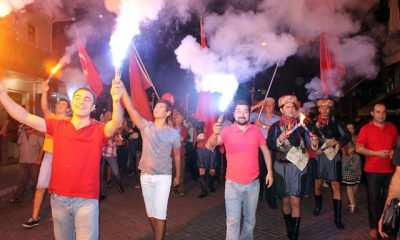 Selçuk’ta fener alayı yürüyüşü düzenlendi