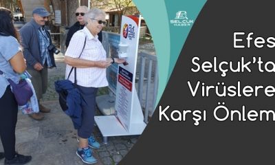 Efes Selçuk’ta Virüslere Karşı Önlem