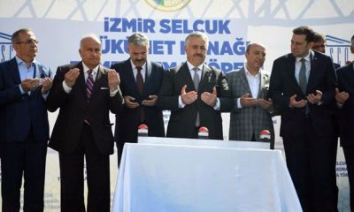 Bakan Arslan, İzmir Selçuk Hükümet Konağı temel atma törenine katıldı