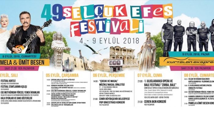 49. Selçuk Efes Festivali başlıyor