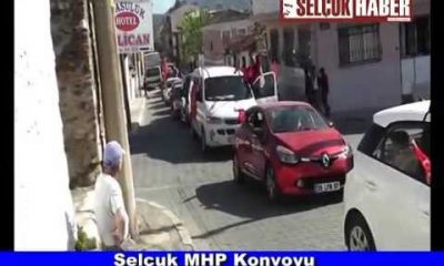 Selçuk MHP Konvoyundan Görüntüler