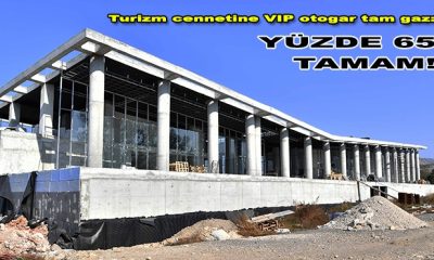 Selçuk’un VIP otogarı yükseliyor: Yüzde 65 tamam!