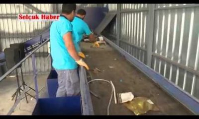 Selçuk’ta Geri Dönüşüm Tesisi Açıldı
