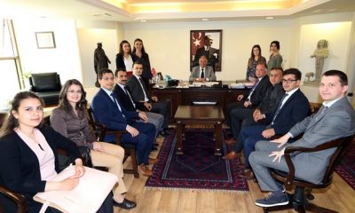 Stajyer Öğretmenlerden Başkan Bakıcı’ya Ziyaret