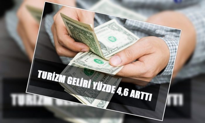 Turizm Geliri Yüzde 4,6 Arttı